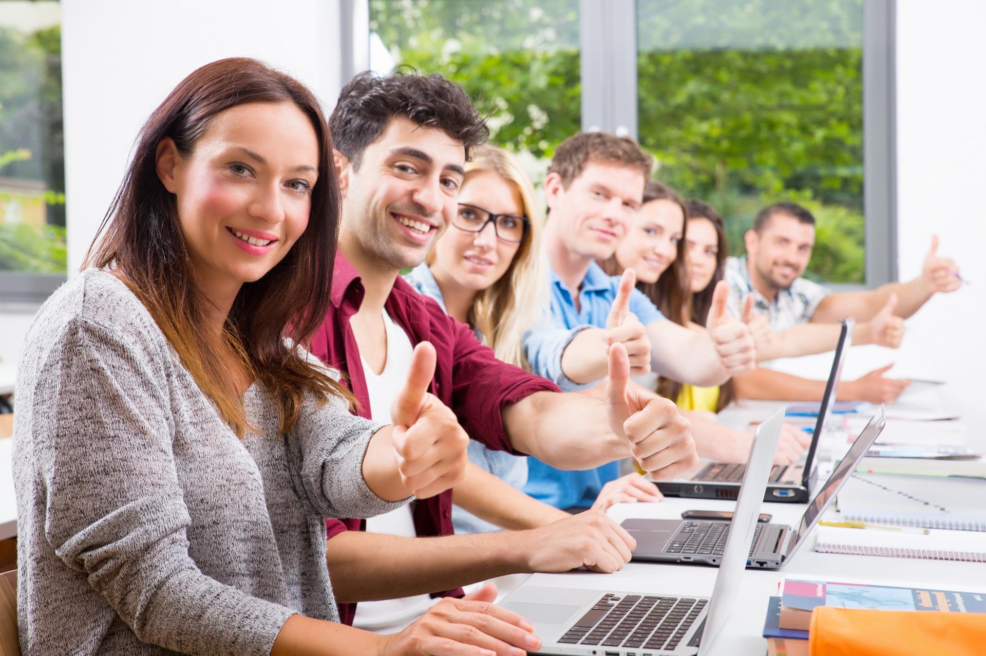 Erfolgreiche Gruppe in Weiterbildung | Ghostwriter
