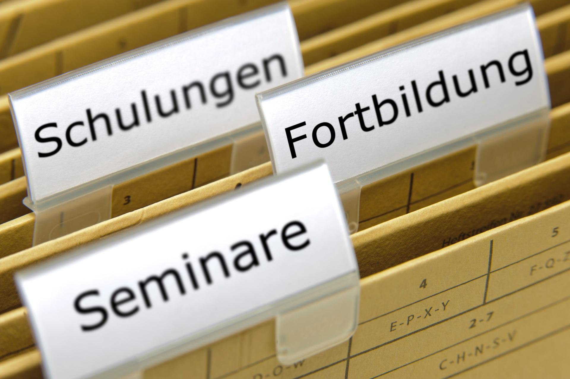 Registerkarte mit Lernangeboten | Ghostwriter