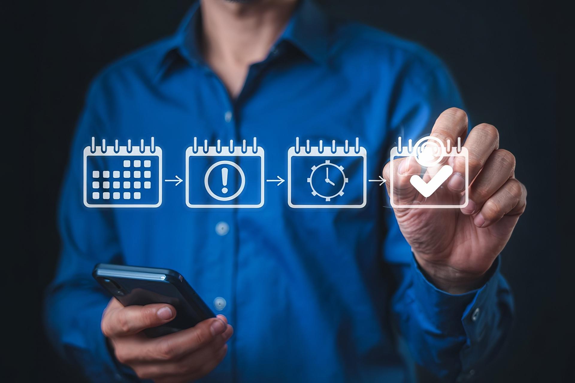 Digitale Eventplanung mit Symbolen | Personenleitsystem