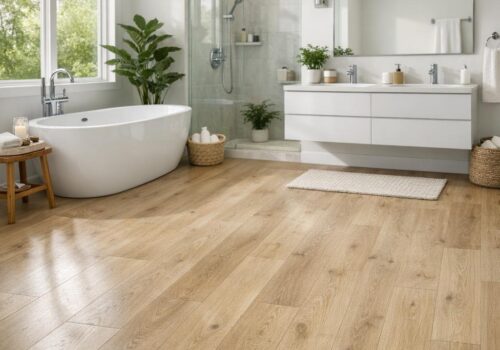 Robust und vielseitig: Der ideale Bodenbelag für helle und feuchte Räume